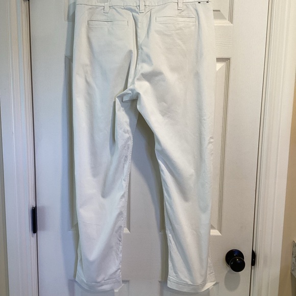 J. Crew High Rise Girlfriend Chino Pants in the colour Marine Salt, Size 8 - Picture 6 of 15